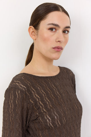 LR-LAICA 4 Dress Dark brown