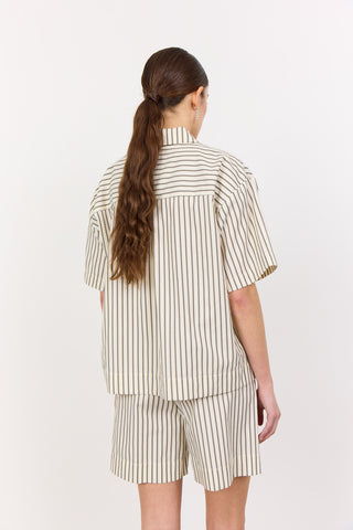 LR-LUCILLA 3 Shirt Dark brown