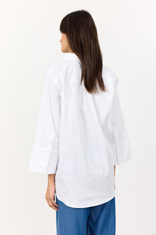LR-ISLA SOLID 124 Shirt White