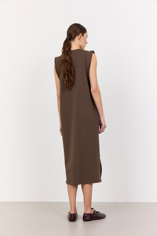 LR-KIS 3 Dress Dark brown