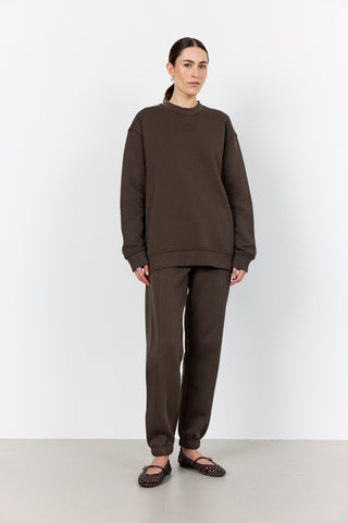 LR-NUKA 12 Sweatshirt Dark brown