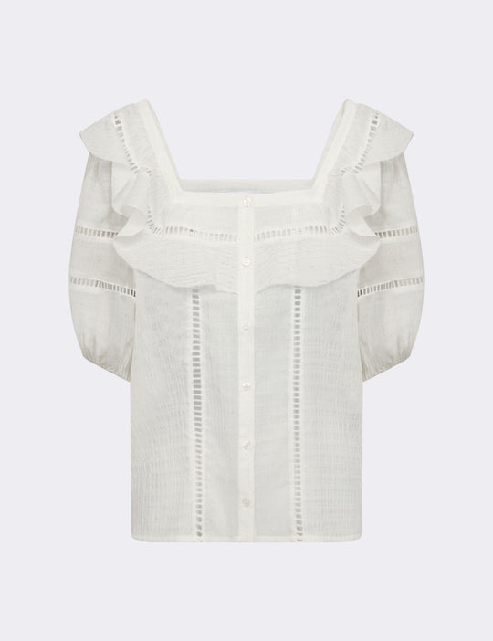 LR-LESLIE 2 Blouse Off white