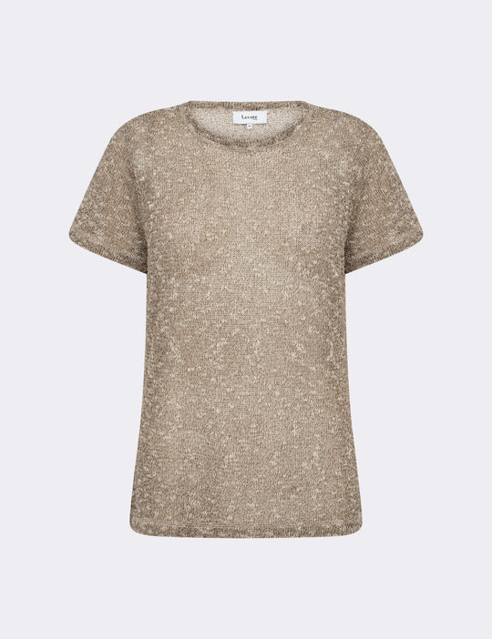 LR-LIV 1 T-shirt Dark brown