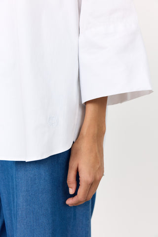 LR-ISLA SOLID 124 Shirt White