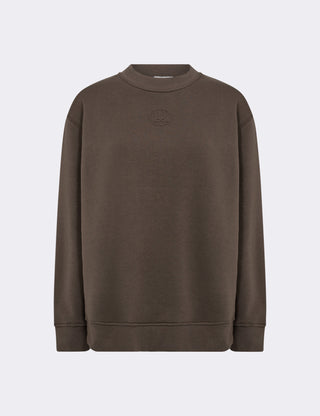 LR-NUKA 12 Sweatshirt Dark brown