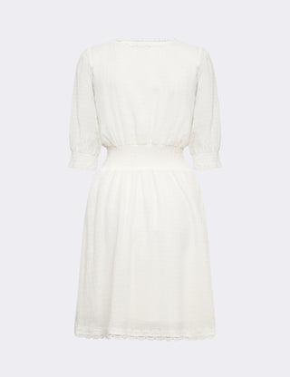 LR-LESLIE 1 Dress Off white