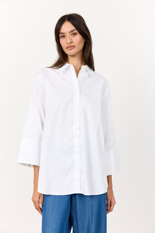 LR-ISLA SOLID 124 Shirt White
