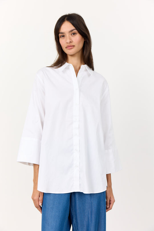 LR-ISLA SOLID 124 Shirt White