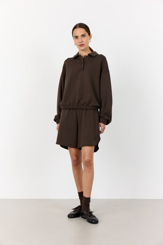 LR-EZRA 10 Shorts Dark brown