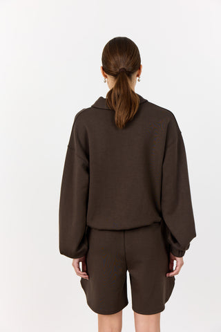 LR-EZRA 10 Shorts Dark brown