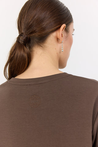 LR-KIS 1 T-shirt Dark brown