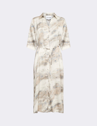 LR-LUISA 3 Dress Light sand