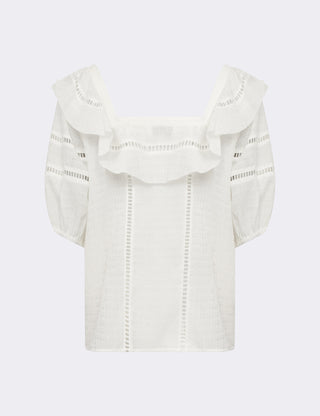 LR-LESLIE 2 Blouse Off white