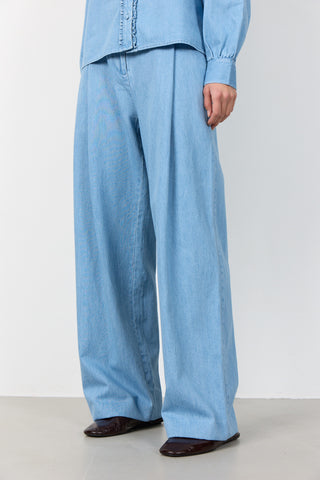 LR-PIETTA 5 Pants Blue