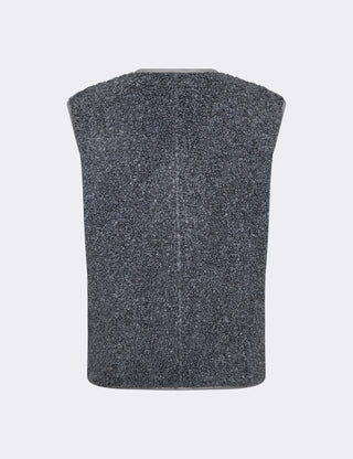 LR-PERNILLE 2 Waistcoat Dark grey