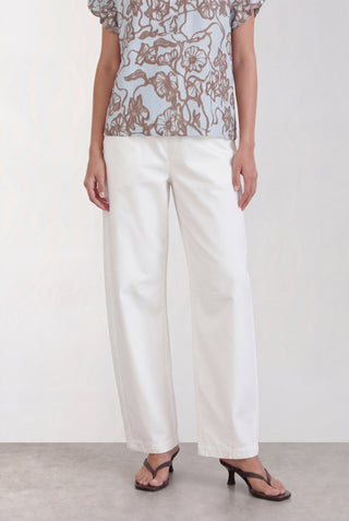 LR-ROYA 1 Pants Off white