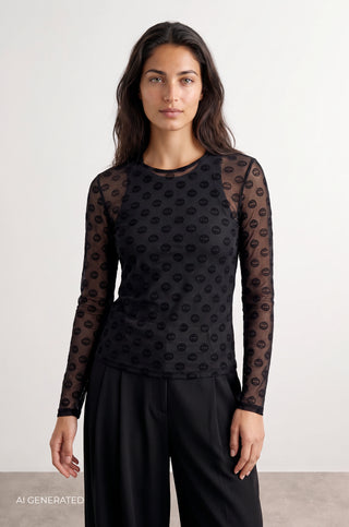 LR-TELA AOP 1 T-shirt Black