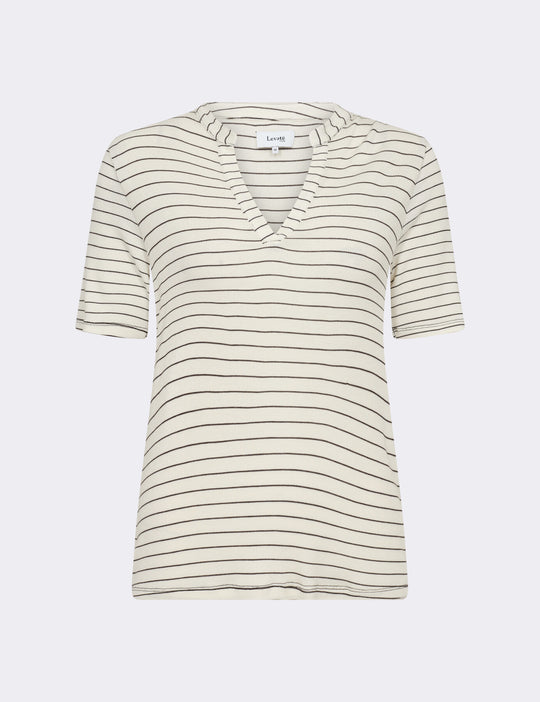 LR-IKA 28 T-shirt Dark brown