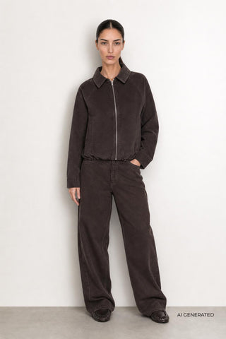 LR-TORI 3 Jacket Dark brown