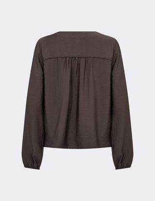LR-NIKKI 1 Shirt Dark brown