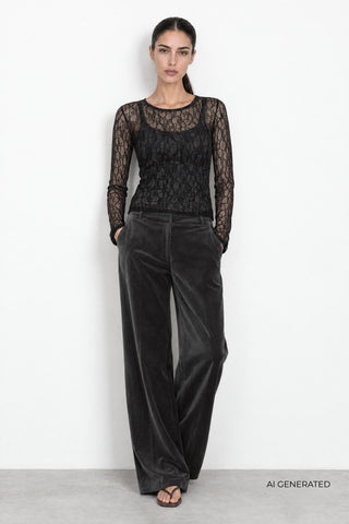 LR-URINA 1 Blouse Black