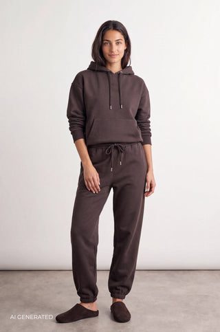 LR-NUKA 8 Pants Dark brown