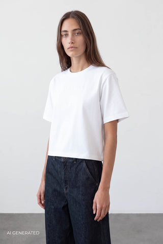 BL-ALONA ART 1 T-shirt White
