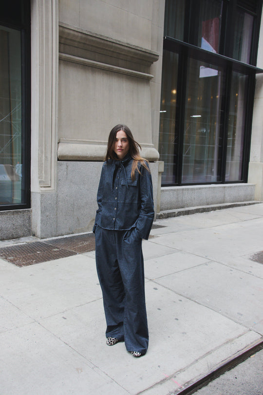 LR-TITUS 1 Pants Light denim