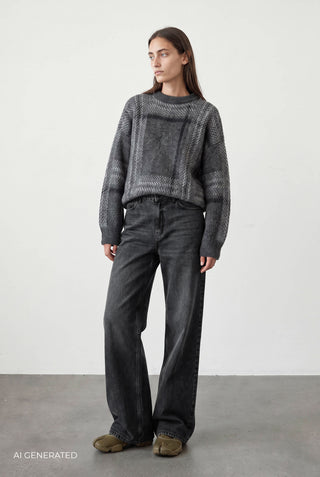 BL-AIDE 1 Jeans Dark grey