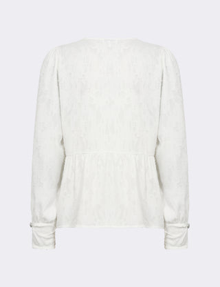 LR-OVETTE 1 Blouse Off white
