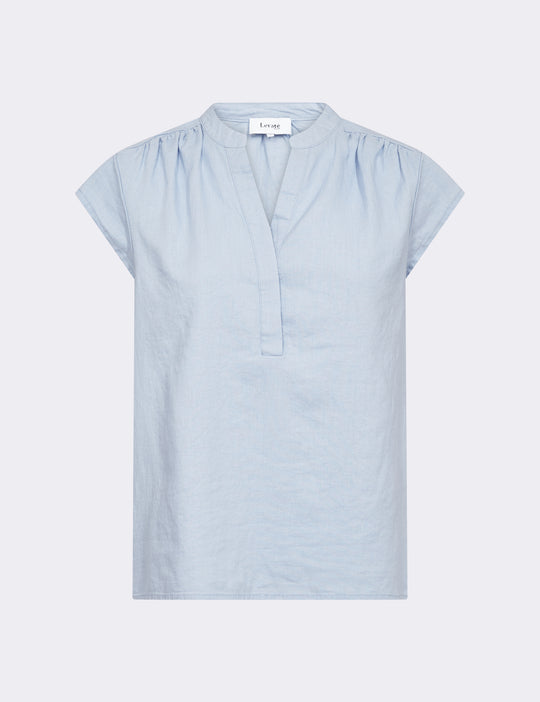 LR-NAJA 19 Blouse Light blue