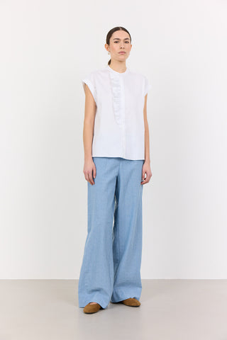 LR-ISLA SOLID 122 Blouse White