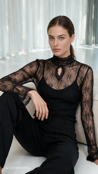 LR-UTOPIA 2 Blouse Black