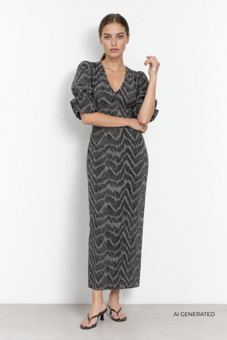 LR-URSA 2 Dress Dark grey