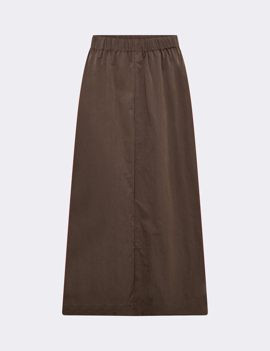 LR-LEA 2 Skirt Dark brown