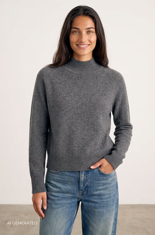LR-ELOISE 6 Pullover Dark grey