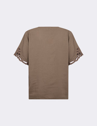 LR-NAJA 61 Blouse Brown