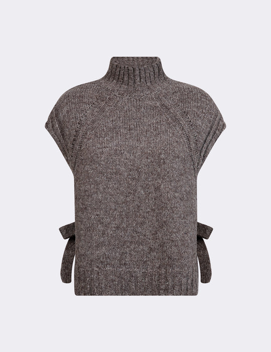 LR-TOGA 3 Waistcoat Dark brown