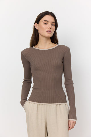 LR-NONA 7 Blouse Brown