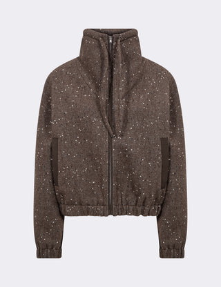 LR-TAPPY 1 Jacket Dark brown
