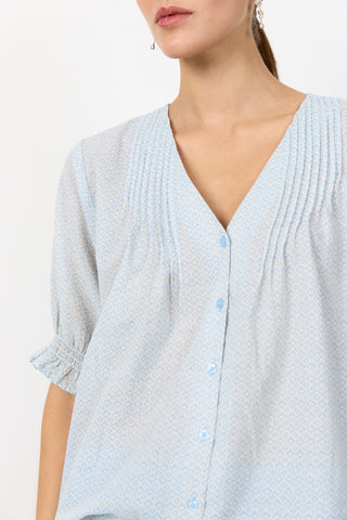 LR-PALMA 2 Top Light blue