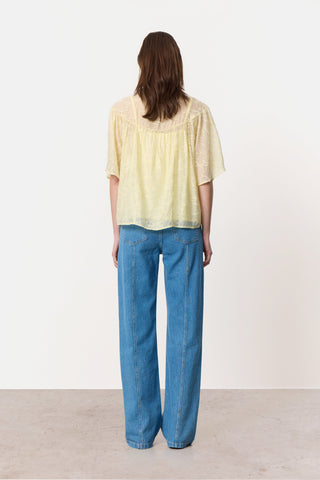 LR-FLOYD 2 Blouse Light yellow