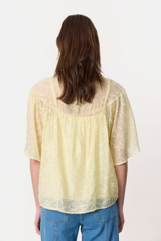 LR-FLOYD 2 Blouse Light yellow