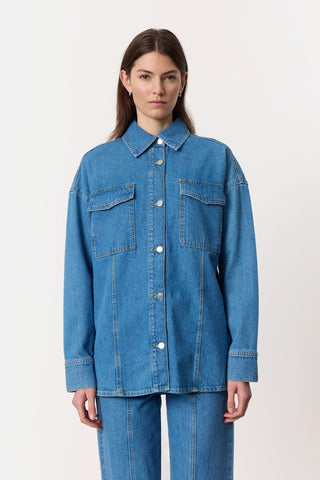 LR-FRILLA 1 Shirt Blue