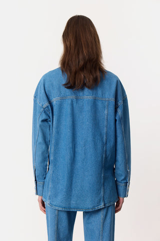 LR-FRILLA 1 Shirt Blue