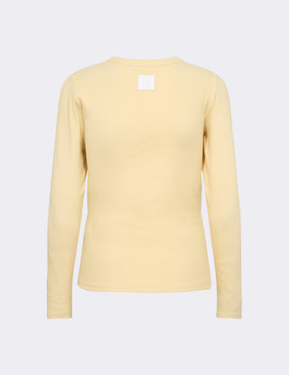 LR-NUMBIA 3 T-shirt Light yellow