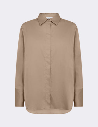 LR-ISLA SOLID 7 Shirt Dark Sand