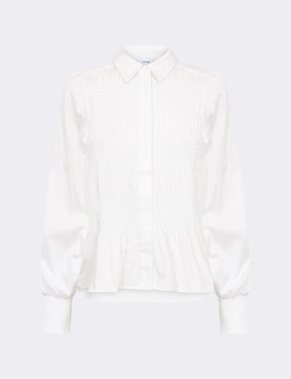 LR-ISLA SOLID 117 Blouse White