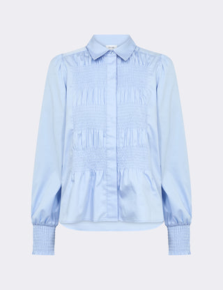 LR-ISLA SOLID 117 Blouse Light blue