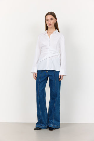 LR-ISLA SOLID 118 Shirt White